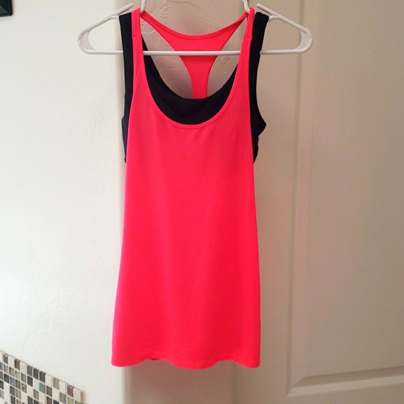 lululemon athletica Tops - Lululemon tank, size 4, navy and pink